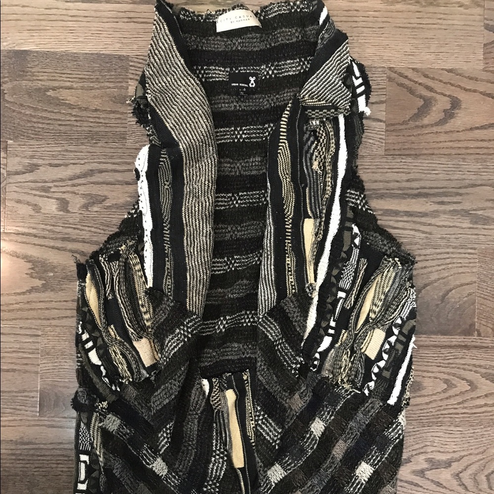 urban renewal (urban outfitters) vest lightly worn