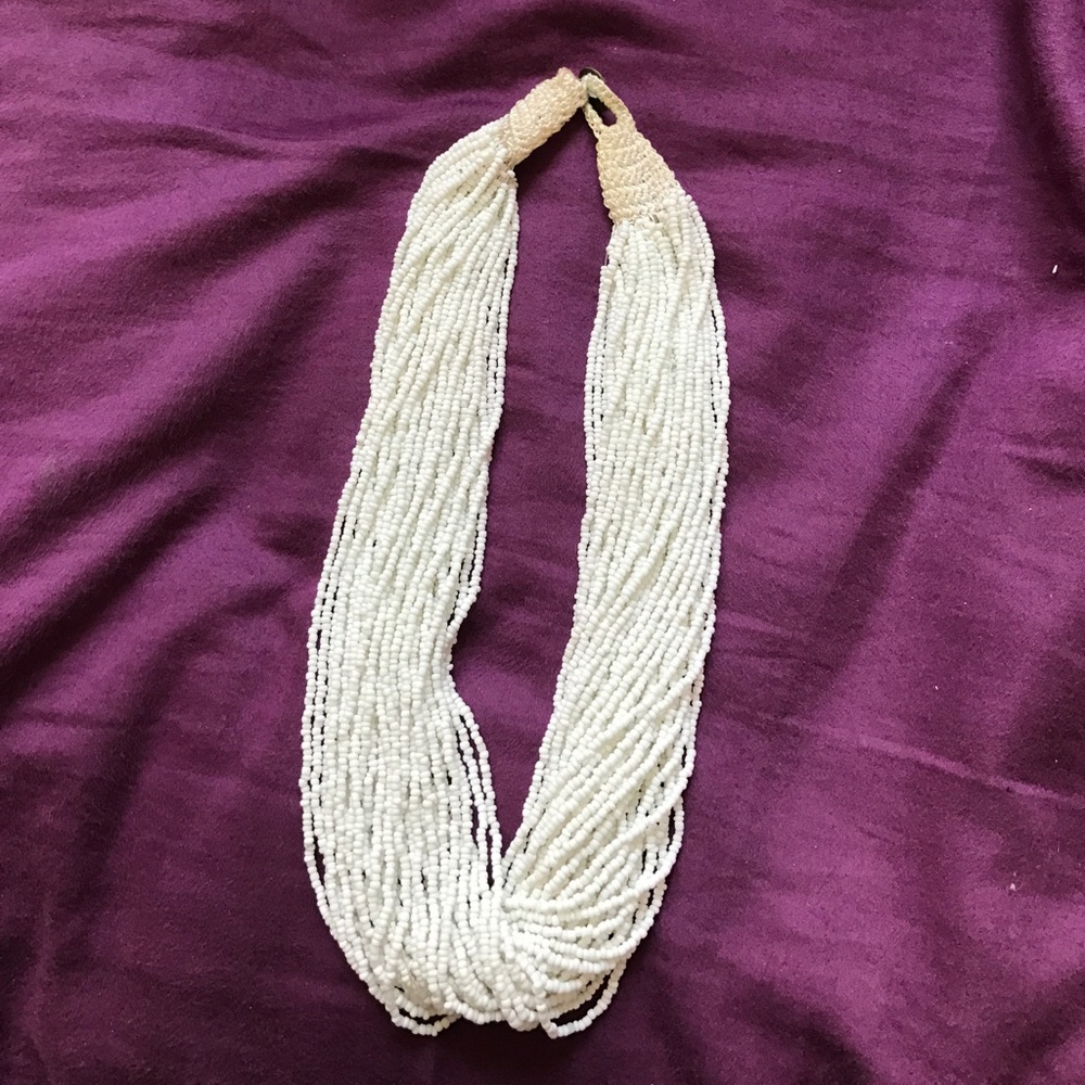 White necklace