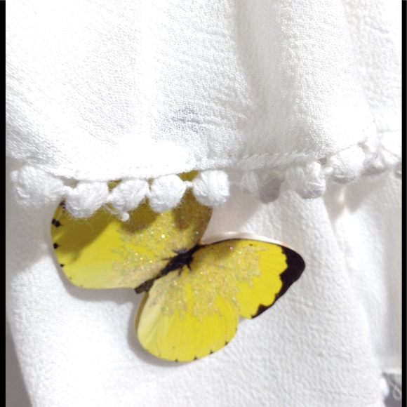 HAVE White Ruffled Tank - Picture 5 of 8