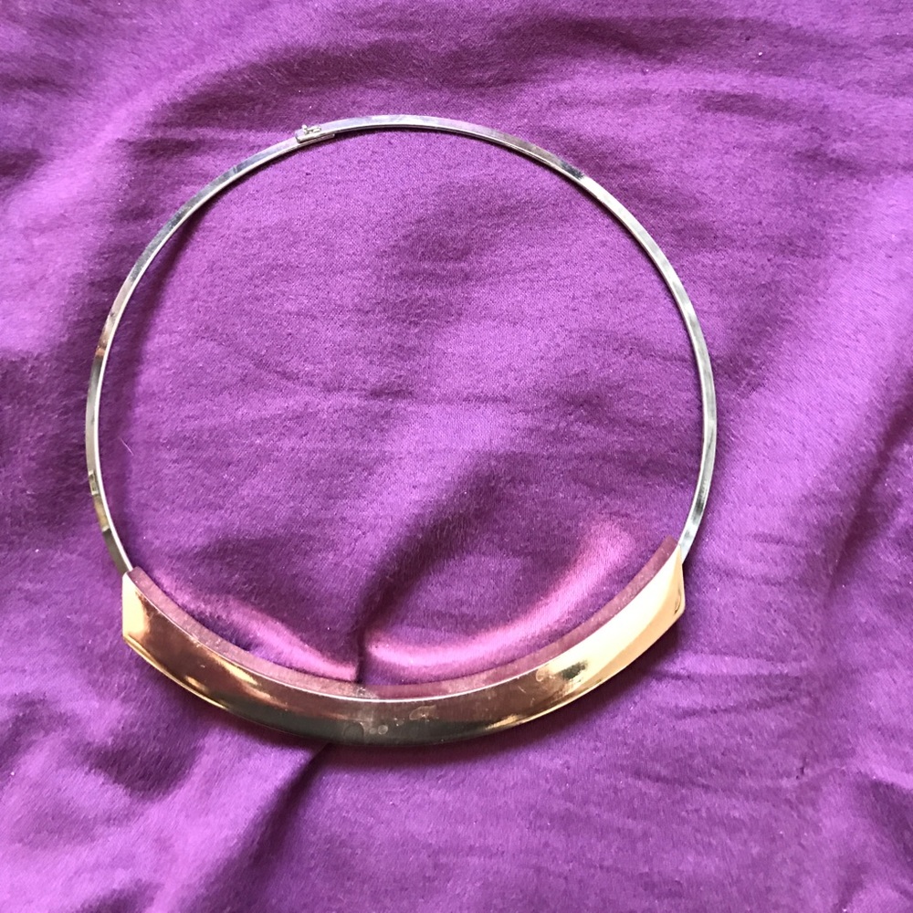 Gold and sliver necklace