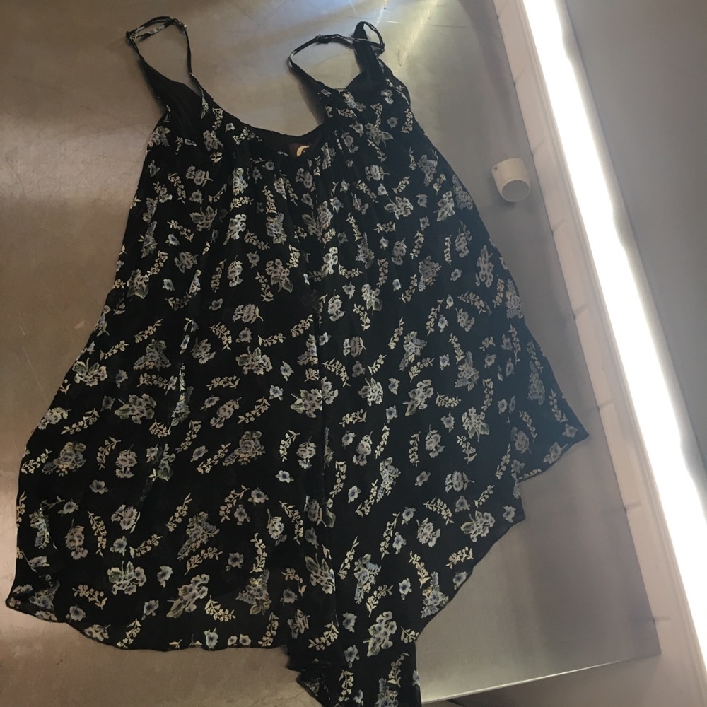 Flowery dress free people esque
