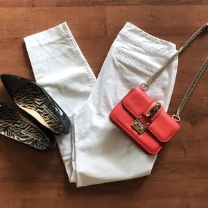 Old Navy white pixie pants
