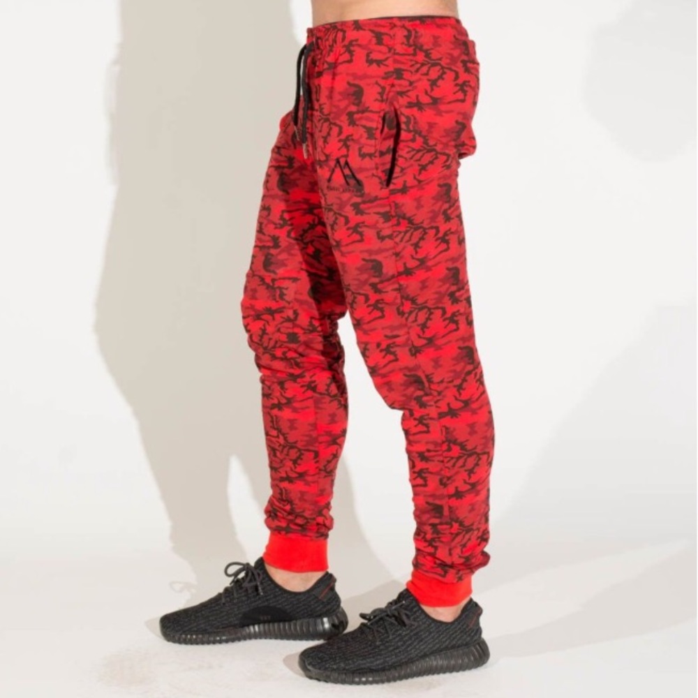 Modus Apparel Tech Joggers - Camo Red