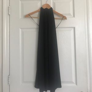 Black HalterDress