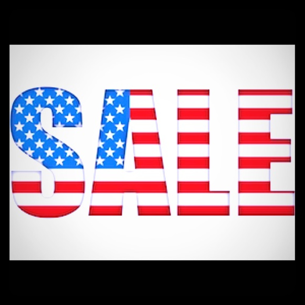 Thru the Fourth of July!! 🇺🇸