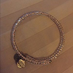 Alex and Ani Mauve Wrap Bracelet
