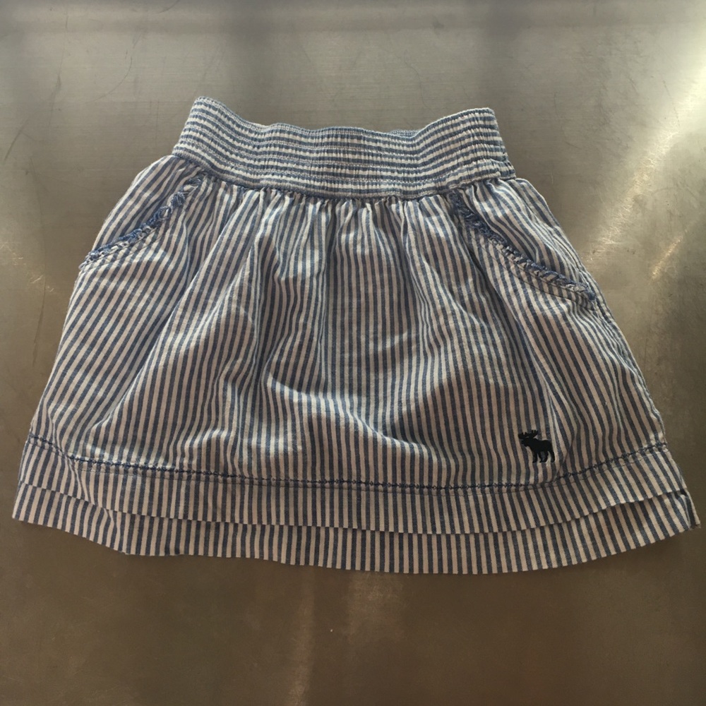 Stripped Abercrombie skirt