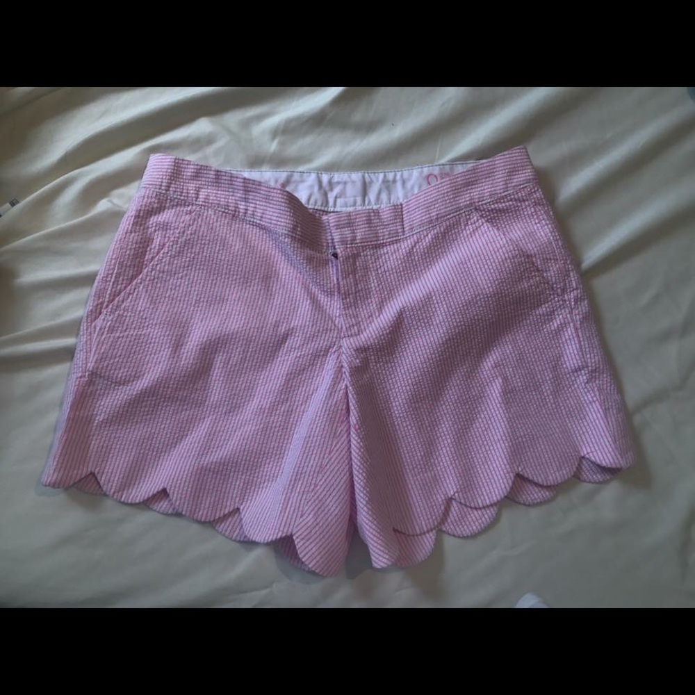 Seersucker Lilly Pulitzer shorts