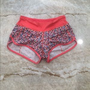"Speed short" lululemon track shorts