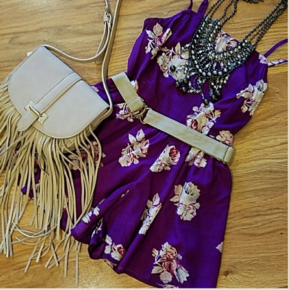 Floral Romper - Picture 4 of 6