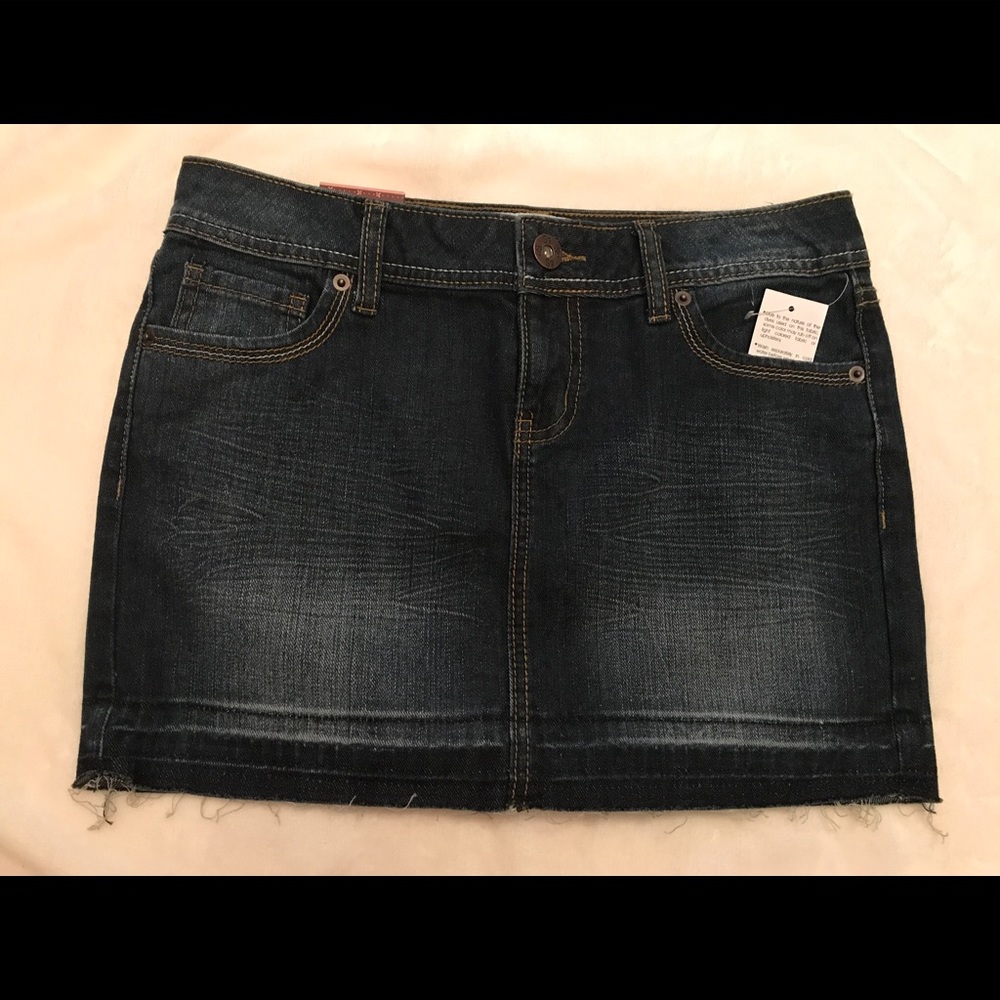 Denim Mini Skirt
