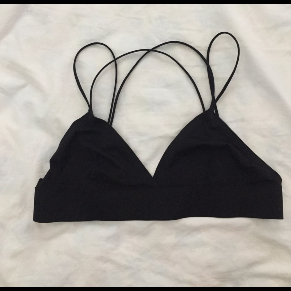 Black bralette