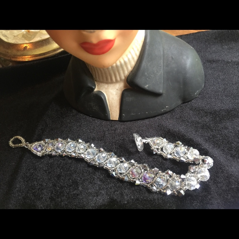 Hand Sewn Right Angle Weave Fashion Bracelet