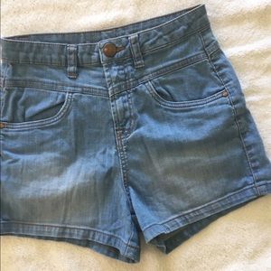 Cotton On - High Waist Jean Shorts