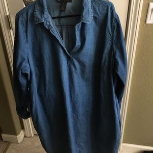 Dress denim w pockets