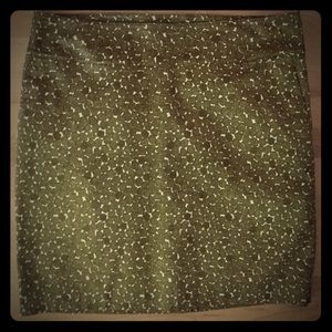 Geometric Pencil Skirt