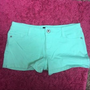 Teal Shorts