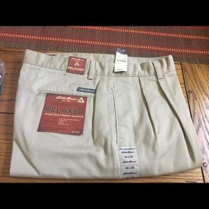 Men's Eddie Bauer Relaxed fit pants.