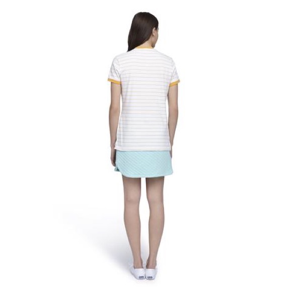 QUILTED SKIRT - AQUA - Picture 4 of 4