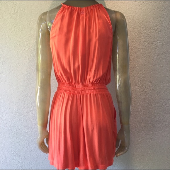 ⭐️☀️HP☀️Sea Folly Jumpsuit: Orange, EUC - Picture 4 of 5