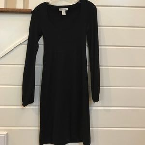 Long sleeve sweater dress