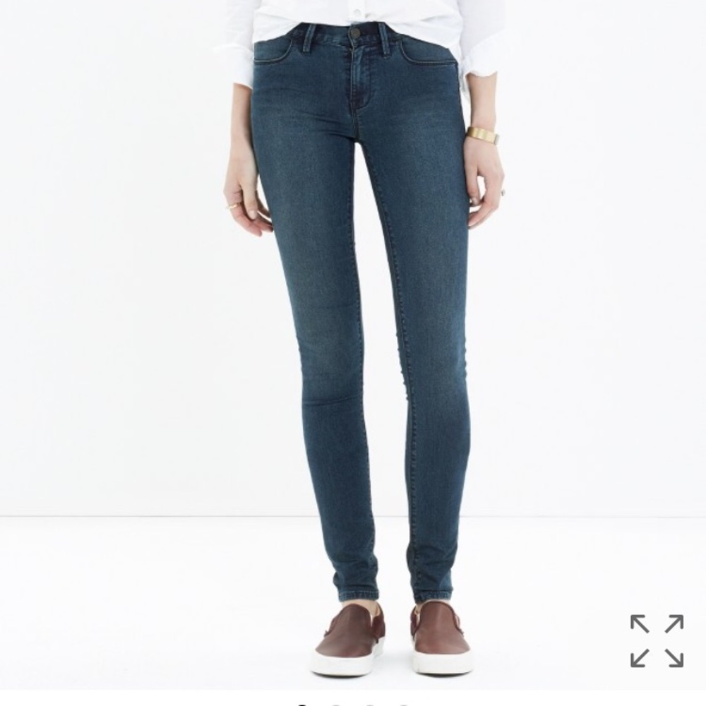 Madewell legging Jean in arctic blue