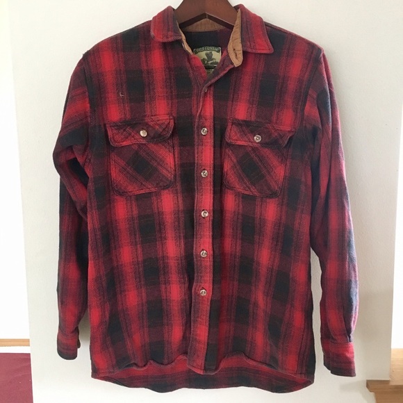 Vintage Other - Vintage Oversized Red Plaid Flannel