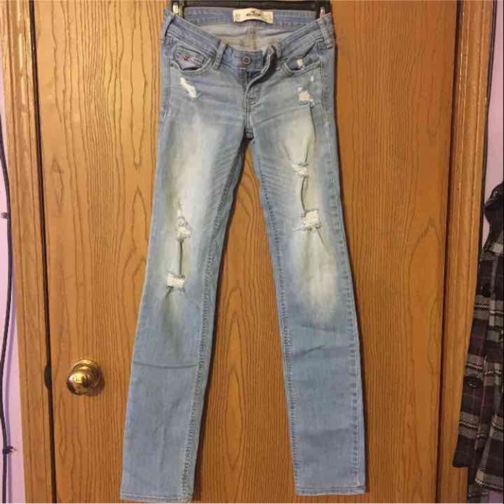 Distressed Hollister Jeans