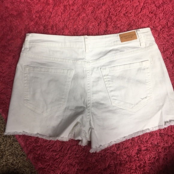 White high waisted shorts - Picture 2 of 4