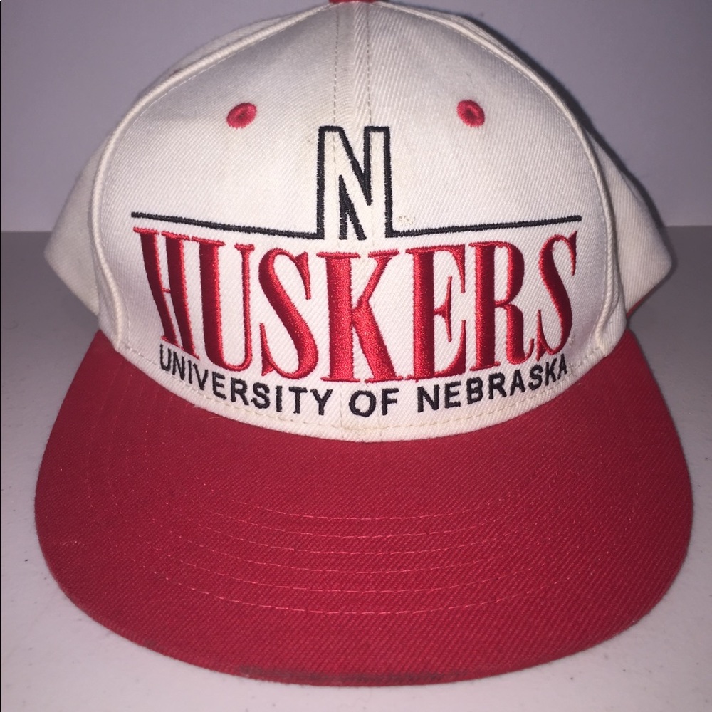 Vintage U of Nebraska Huskers SnapBack Hat Cap