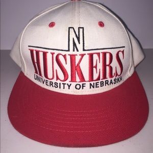 Vintage U of Nebraska Huskers SnapBack Hat Cap