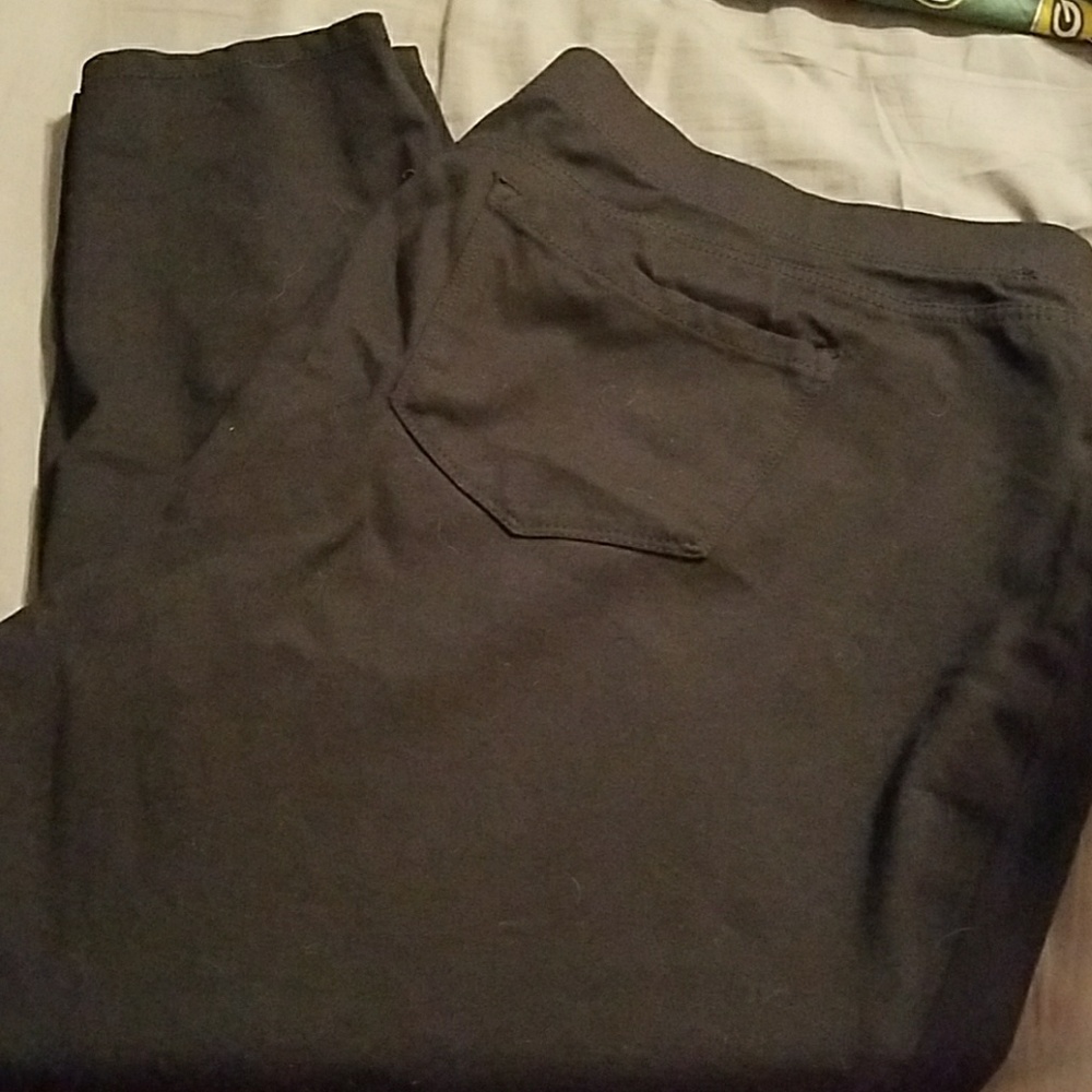 3XL Black Skinny Jeggings