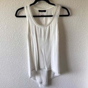 ANGL Tops - White racerback top ANGL Tops - White racerback top