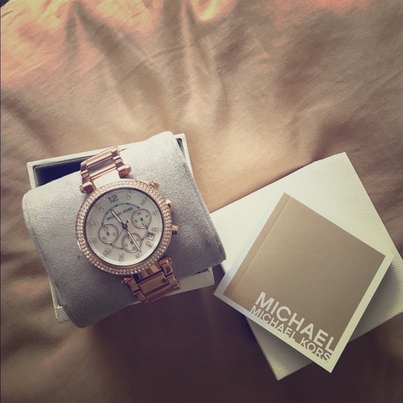 Rose Gold Michael Kors Watch