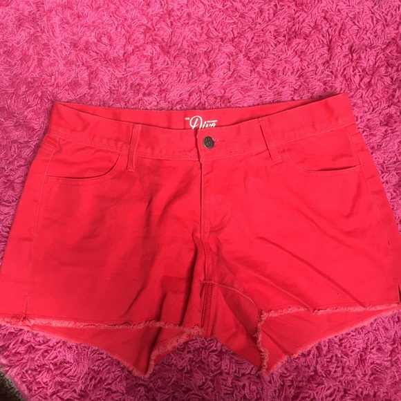 Old Navy Red Shorts - Picture 1 of 4