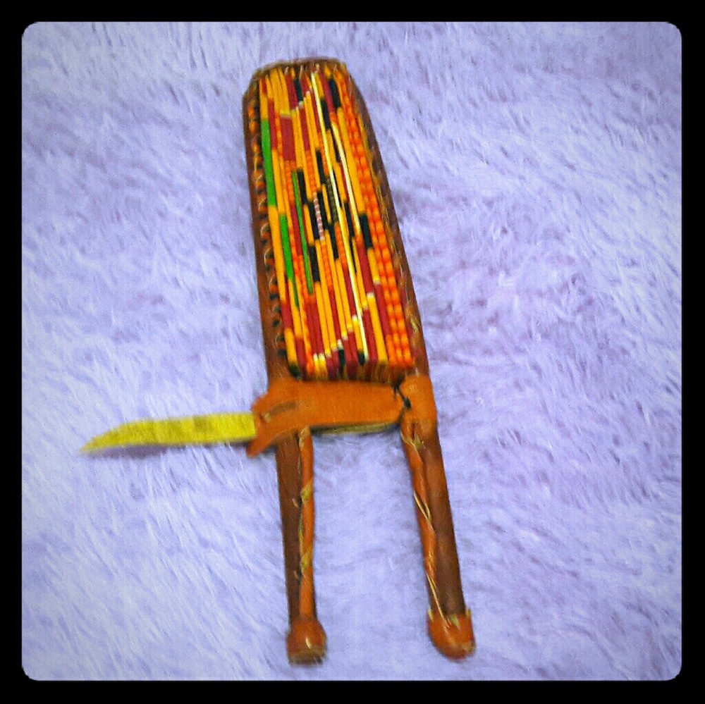 Kente Cloth Hand Fan