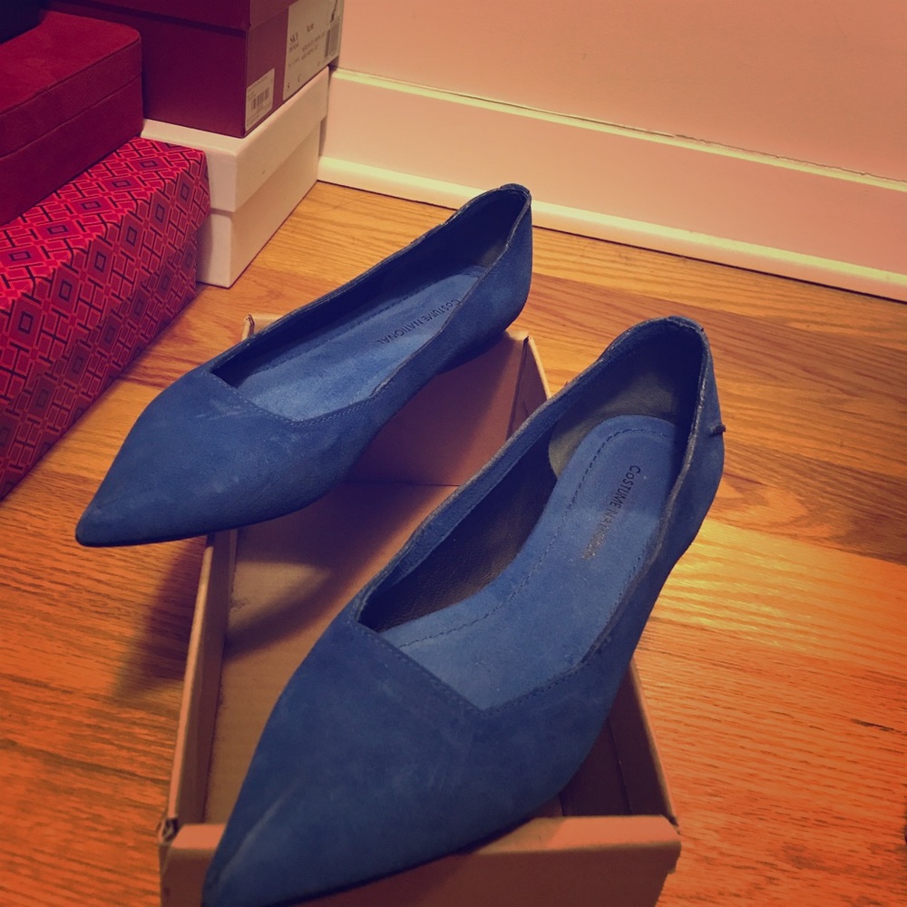 Costume national suede sandal