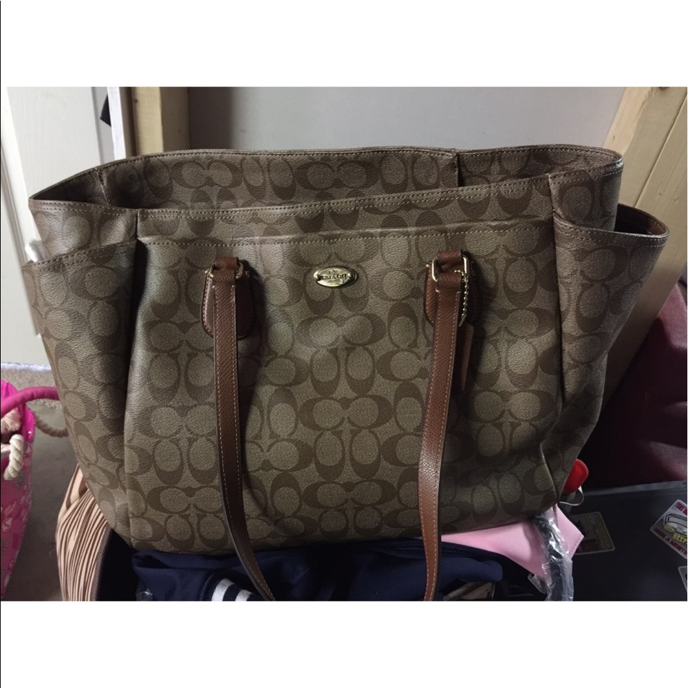 Coach diaper bag