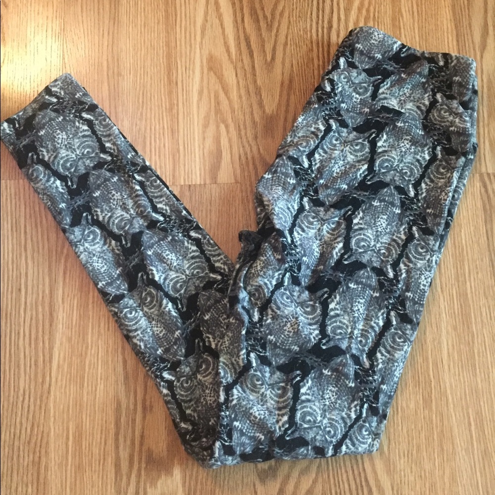 Owl Lularoe Leggings