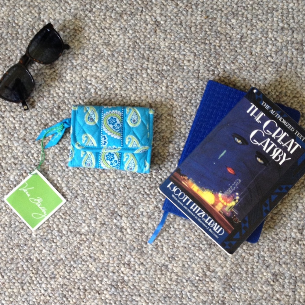 Vera Bradley Wallet blue and green