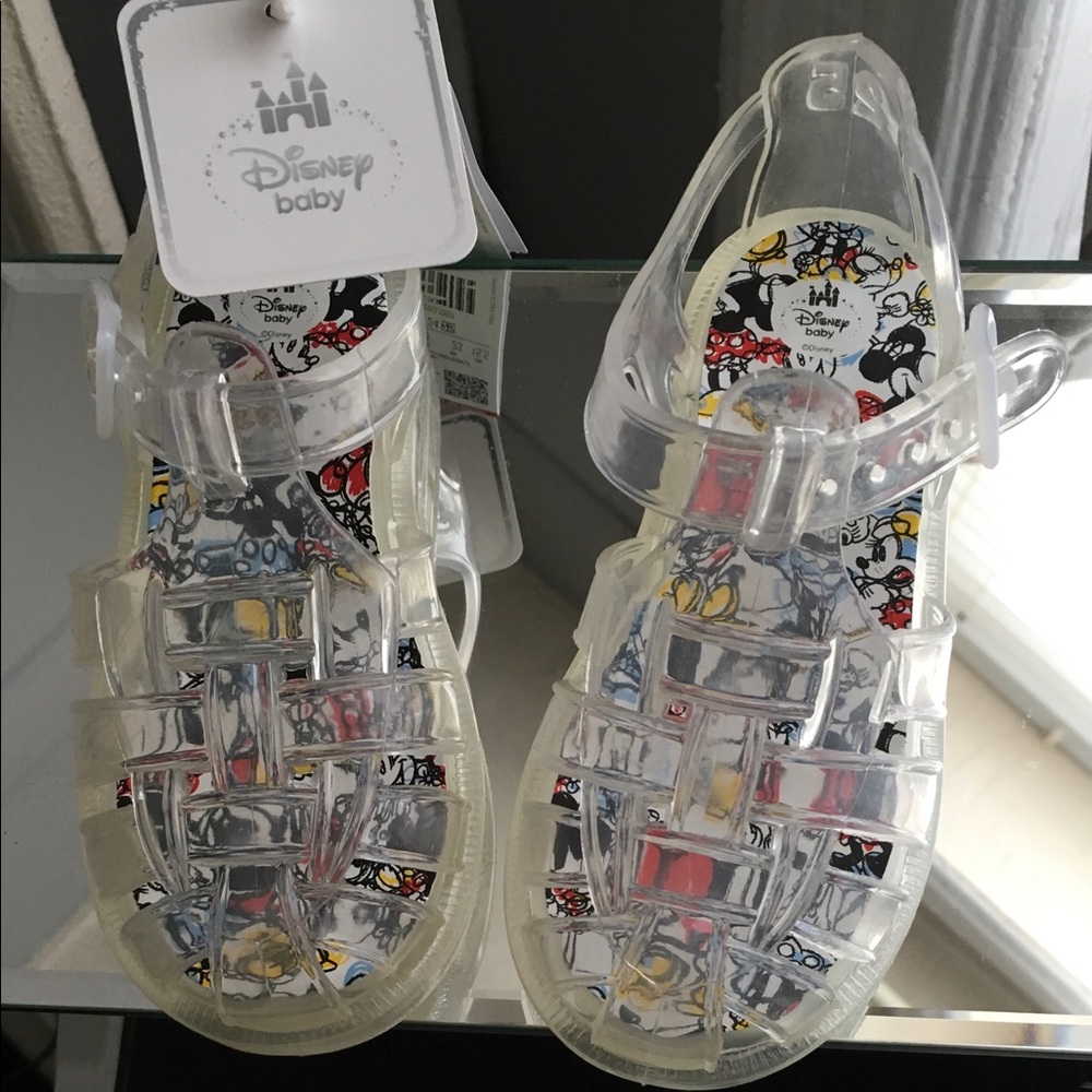 Jelly sandals from Zara