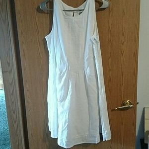 White pintuck NWT dress