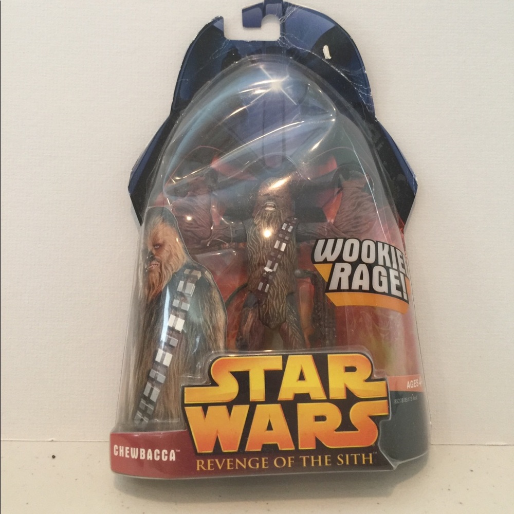 Star Wars ROTS Chewbacca MIB vtg figure