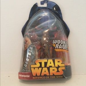 Star Wars ROTS Chewbacca MIB vtg figure