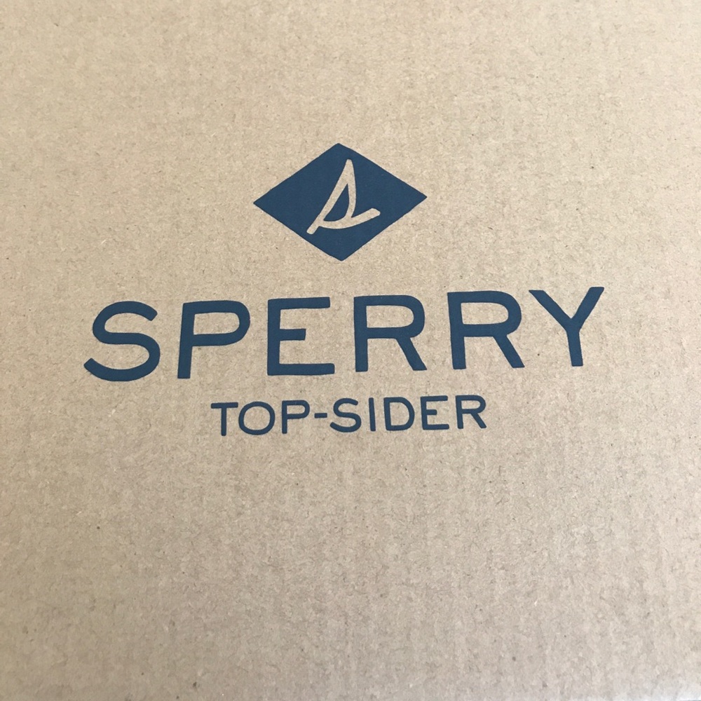 Sperry Top-Slider 2 Eye Snake Navy shoes -NWOT