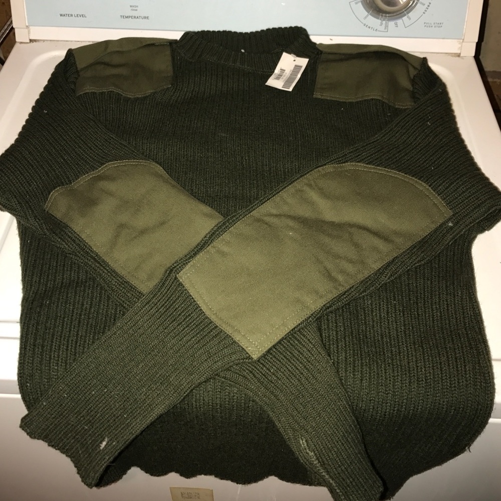 USMC Green sweater