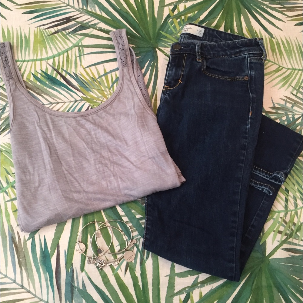 Abercrombie and Fitch jeans