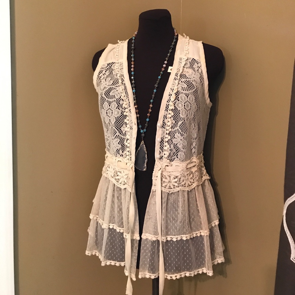 Lace Vest