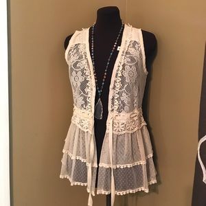 Lace Vest