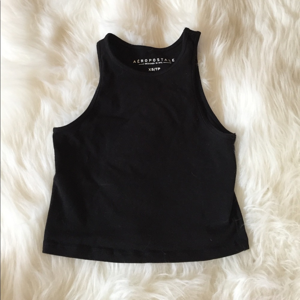 Black Crop Top